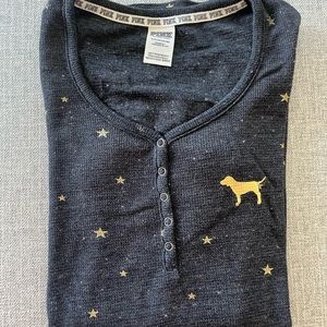 Victoria Secret Thermal Sleeping Gown Small